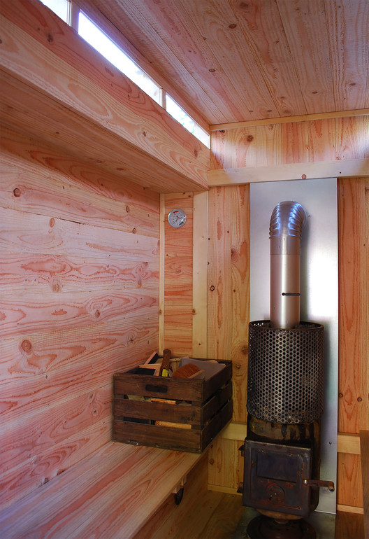 “Schwitzhütte” Sweat Lodge / Paul Johann Magnus - Arkitektur & Håndverk - Interior Photography, Wood