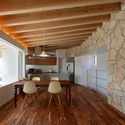 Bruco House / Takeshi Ishiodori Architecture - Interior Photography, Houses, Kitchen, Beam, Lighting, Chair, Table