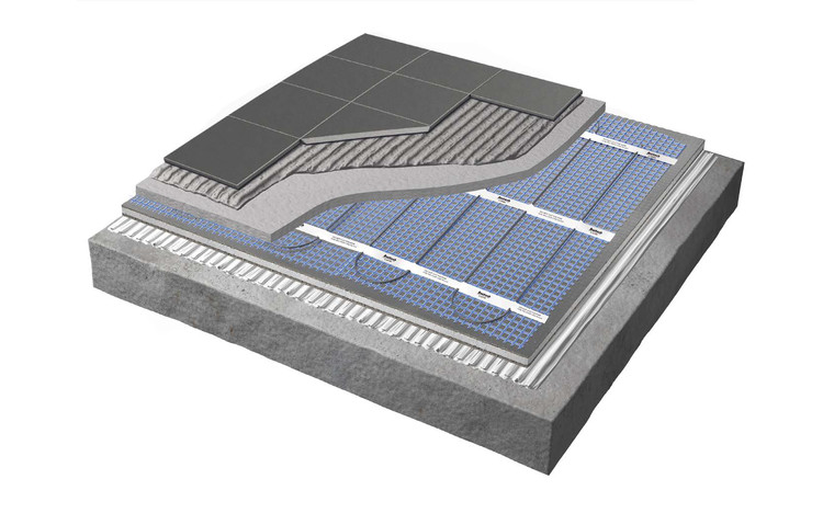 UFH Premium Mat. Image © Porcelanosa Group