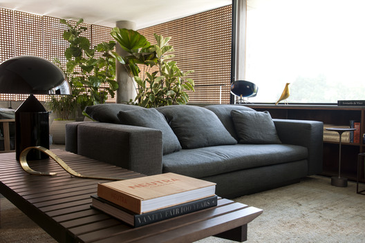 Flat 51 / studio mk27 - Fotografia de Interiores, Sala de Estar, Madeira