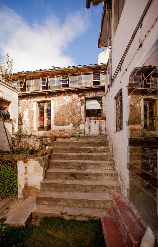 Casa em construção. Foto © Raed Gindeya