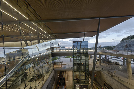 挪威卑尔根国际机场 / Nordic Office of Architecture - 室内图, 玻璃