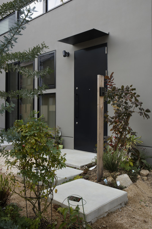 Our House / Peak Studio - Interior Photography, Door, Facade, Garden, Courtyard