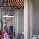 Qualia Restaurant / Serie Architects - Interior Photography, Restaurant & Bar Interiors, Beam, Table, Chair