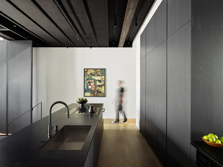 Natoma Street House / MAK Studio - Interior Photography, Kitchen, Sink, Lighting, Countertop