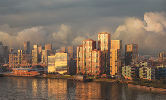U+I Reveals New Images of OMA-Designed Morden Wharf, a Mixed-Use Neighborhood on Greenwich, London U+I Reveals New Images of OMA-Designed Morden Wharf, a Mixed-Use Neighborhood on Greenwich, London - Image 3 of 9