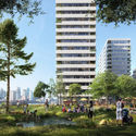 U+I revela nuevas imágenes de Morden Wharf, un barrio de uso mixto diseñado por OMA en Greenwich, Londres - 1 的图像 4