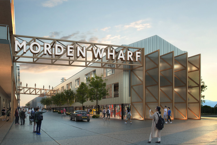 U+I Reveals New Images of OMA-Designed Morden Wharf, a Mixed-Use Neighborhood on Greenwich, London - Image 9 of 9