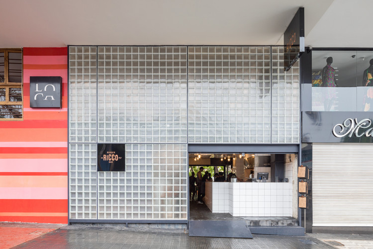 Ricco Burger Restaurant / BLOCO Arquitetos - Interior Photography, Kitchen, Concrete