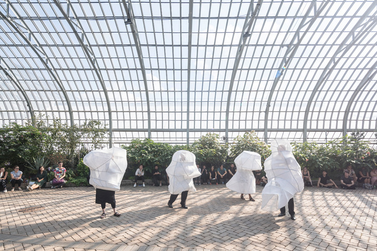 An Online Exhibition Connects the Dots Between Performance and Architecture - Image 1 of 14
