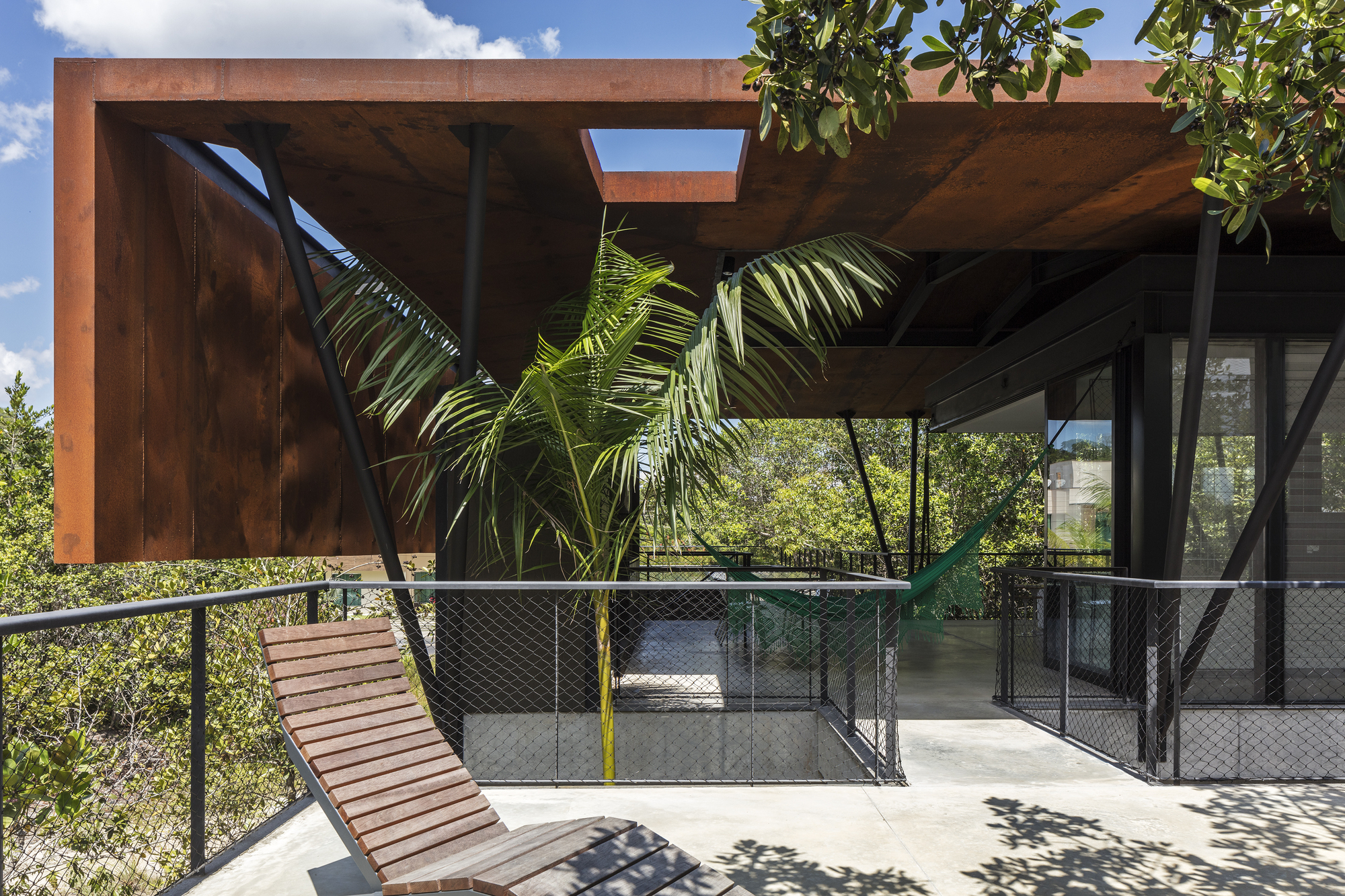 Galería de Casas en Brasil: 10 ejemplos con acero corten - 5