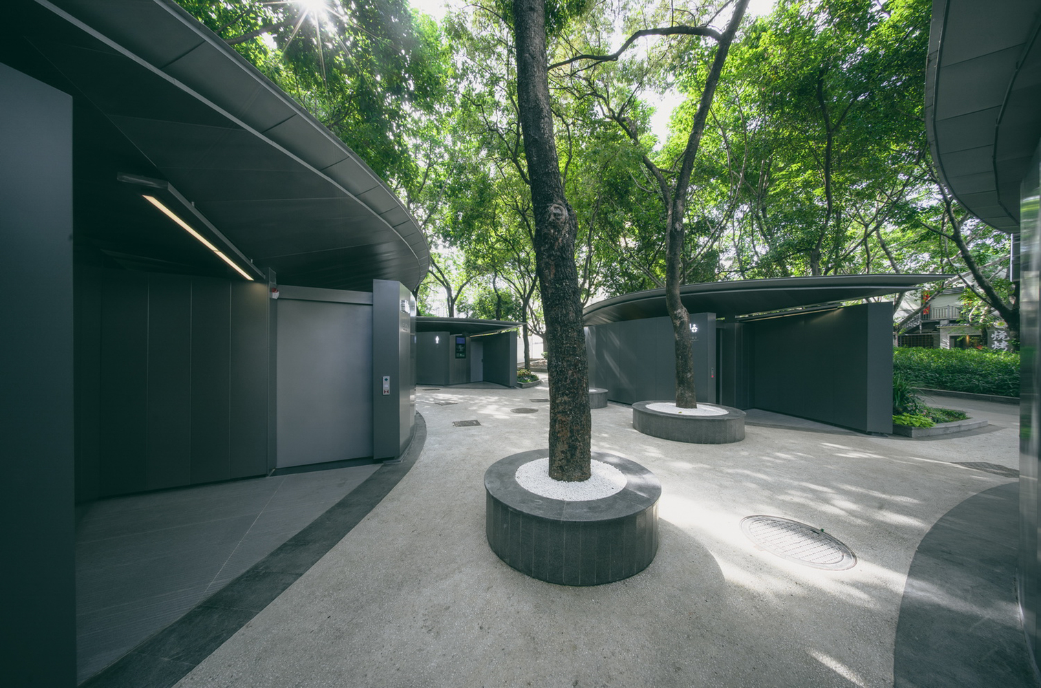 Sanitários PuNantou / Edge Studio - Fotografia de Exterior, Aido