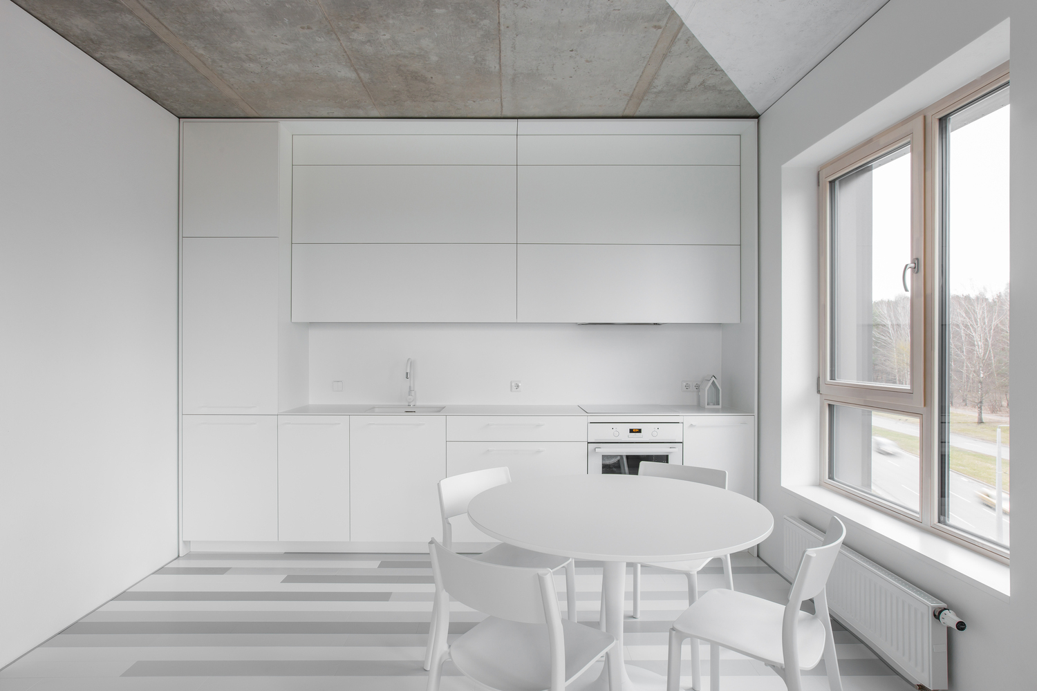 Gallery of Monochromatic Kitchens: 3 Design Strategies with a Single ...