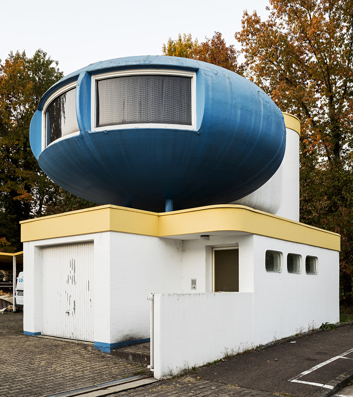 画廊未来主义建筑摄影：七十年代的科幻现代世界- 7