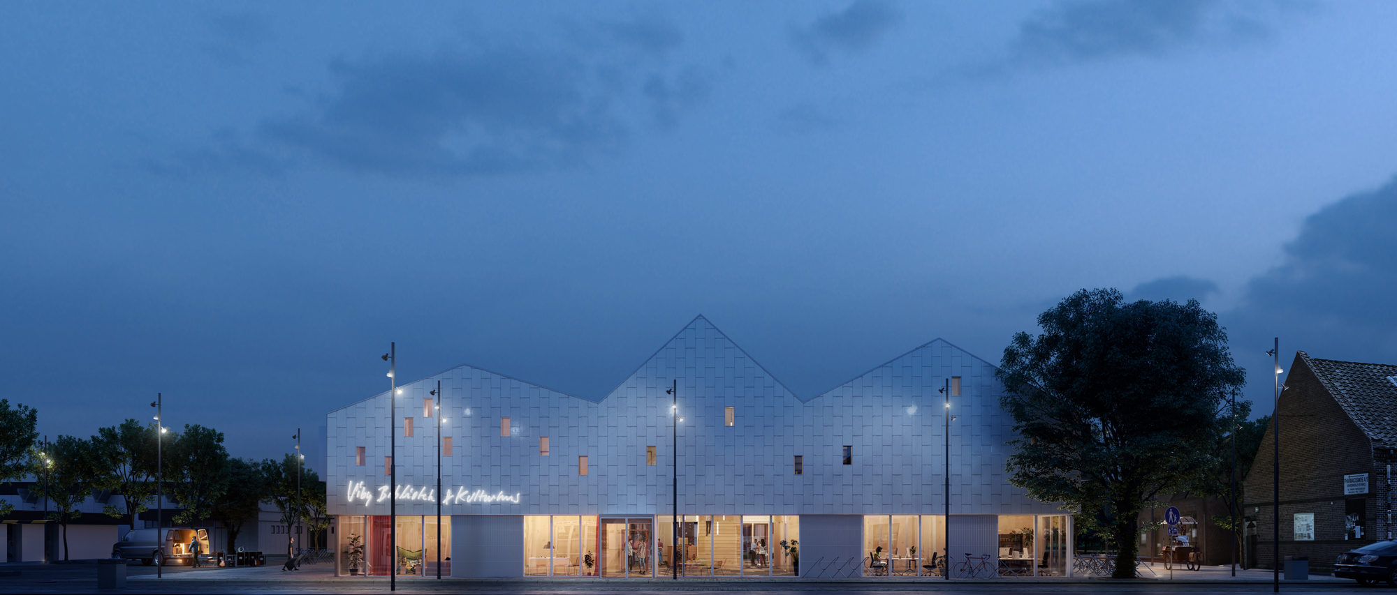 Gallery of Christensen & Co. Imagines Viby Library and Cultural House