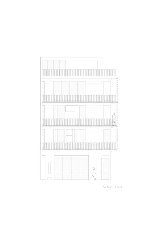 Edifício de Esquina Tonalá / Bloqe Arquitetura - Imagem 24 de 30