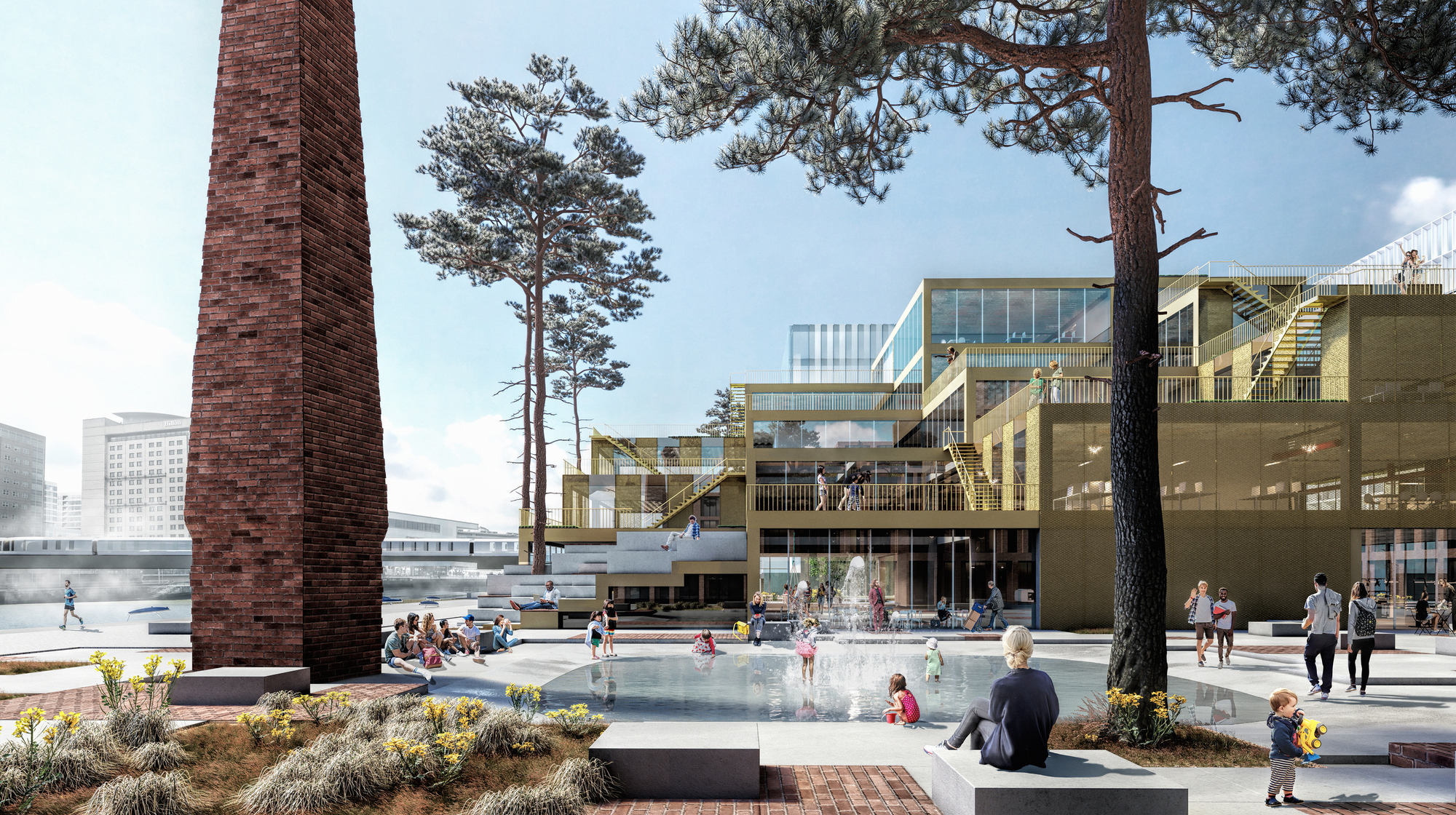 Belfast Waterside Development by Henning Larsen Receives Planning