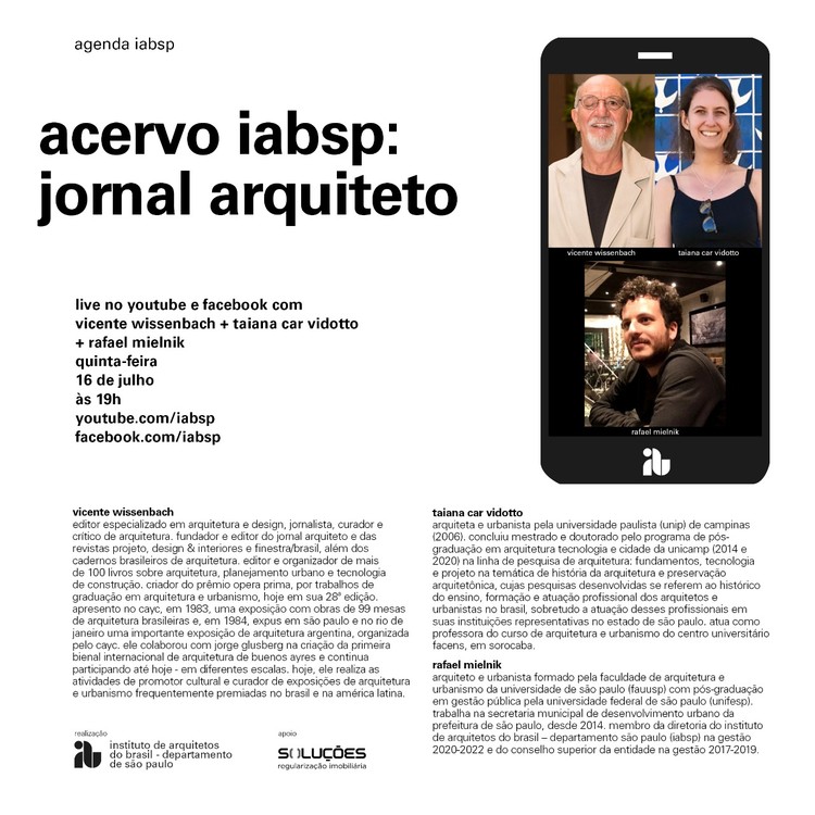 Acervo IABsp: Jornal Arquiteto