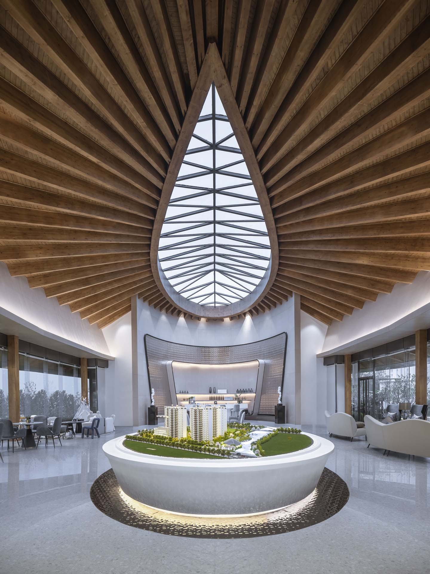 画廊 天津泽信展示中心 / 睿风设计 - 18