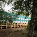 Folly for Sun and Sound Pavilion / Fala - Exterior Photography, Installations & Structures, Garden, Fence