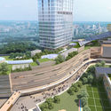 Ronald Lu & Partners Showcases Upgraded Concept for a Transit-Oriented Development - Image 3 of 4