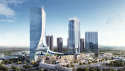 Ronald Lu & Partners Showcases Upgraded Concept for a Transit-Oriented Development