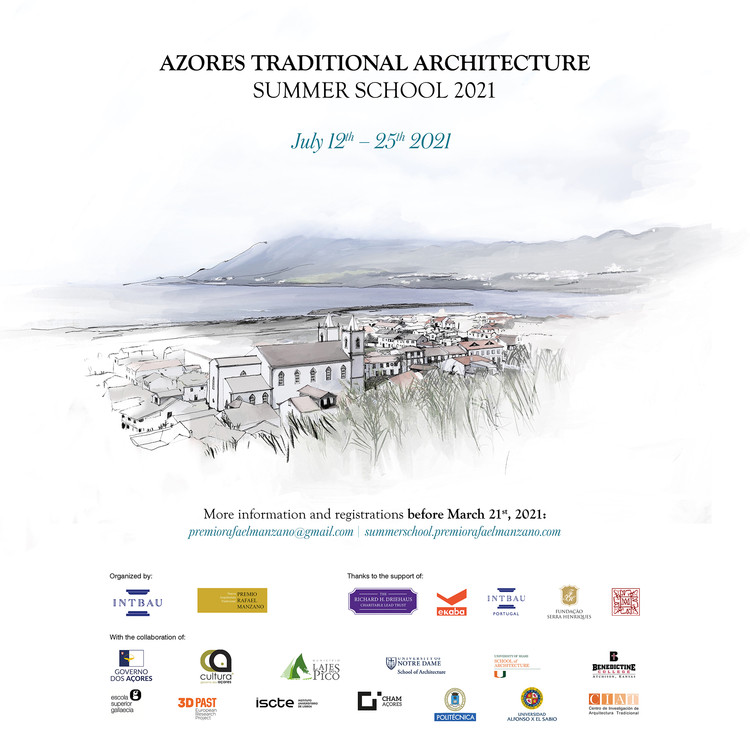 Escuela de Verano de Arquitectura Tradicional en Azores 2021 - Imagen Principal