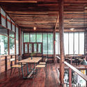 Tamarind Bistro and Music House / BodinChapa Architects - Interior Photography, Mixed Use Architecture, Beam, Facade, Table, Chair