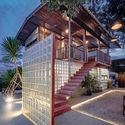 Tamarind Bistro and Music House / BodinChapa Architects - Exterior Photography, Mixed Use Architecture, Garden, Facade, Door, Stairs, Handrail
