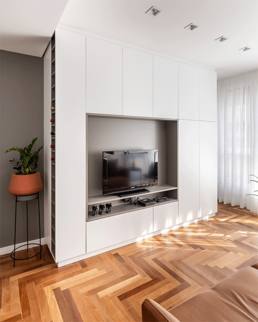Cmpct Apartment / Ultra - Interior Photography, Kitchen, Wood