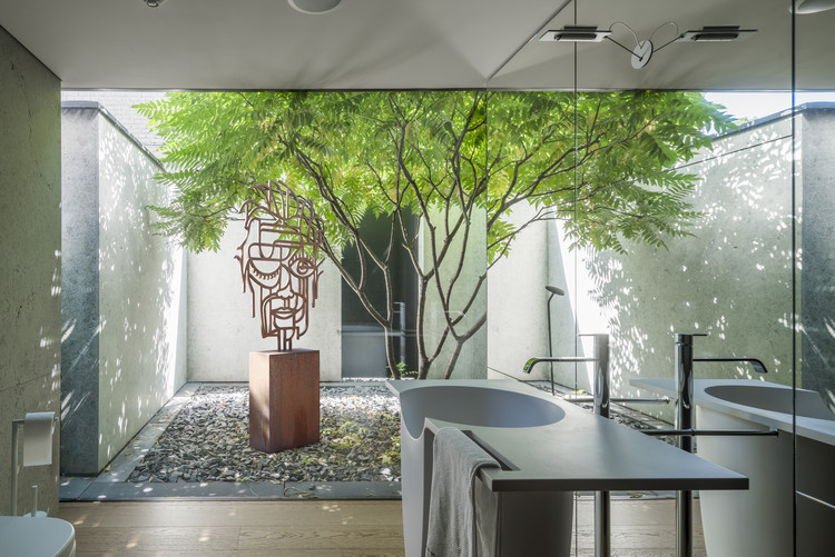 Herba House / Pracownia Projectowa Jakub Sucharski - Interior Photography, Table, Chair, Windows, Countertop