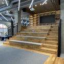 BURO Kazakhstan Office / Levelstudio - Interior Photography, Offices Interiors, Stairs, Beam, Handrail