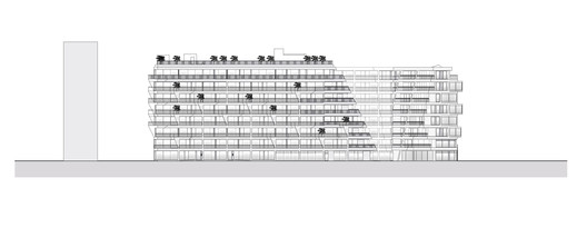 查理住宅小区，梯田状雕塑阳台 / GRAFT - 31 的图像 36