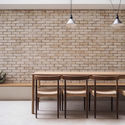Glyn House / Yellow Cloud Studio - Table, Chair, Windows, Brick