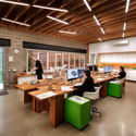 Tustin Street Adaptive Re-Use  / studio d’ARC - Interior Photography, Sustainability, Table, Chair