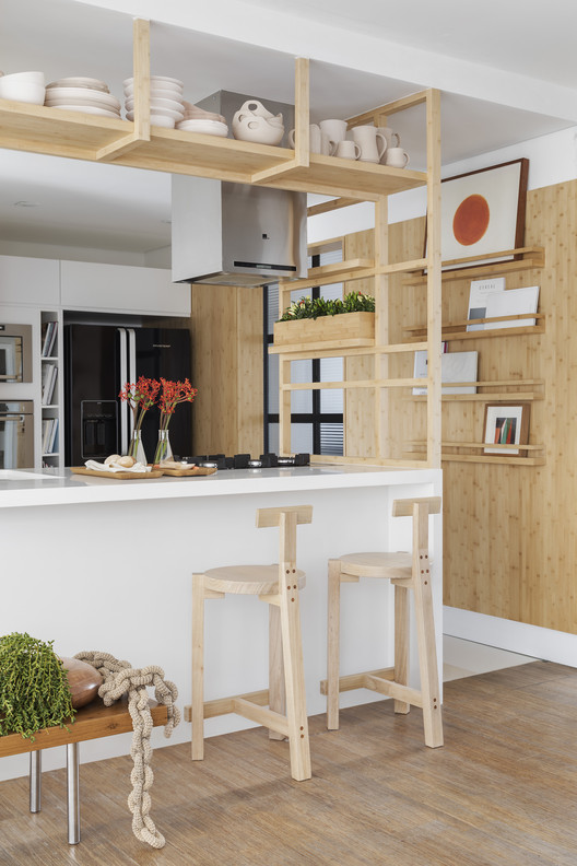 Aurélia Kitchen / Renato Mendonça Arquitetura - Interior Photography, Wood