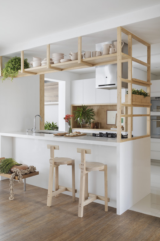Aurélia Kitchen / Renato Mendonça Arquitetura - Interior Photography, Kitchen, Wood