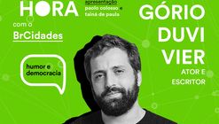 Programa Meia Hora com o BrCidades recebe Gregório Duvivier