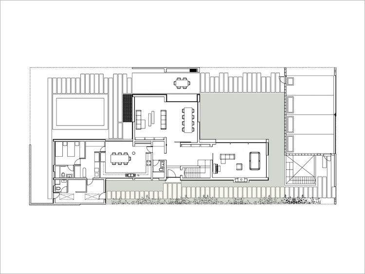 建筑与外墙之间的“缝”，10个拉丁美洲侧院项目 - 17 的图像 21