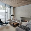 Lookout House / Faulkner Architects - Interior Photography, Living Room, Table, Chair