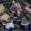 扎哈事务所‘罗阿坦岛住宅’方案，全新数字化技术 - Image 1 of 4