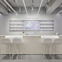 IOPE LAB Flagship / Betwin Space Design - Interior Photography, Table, Chair