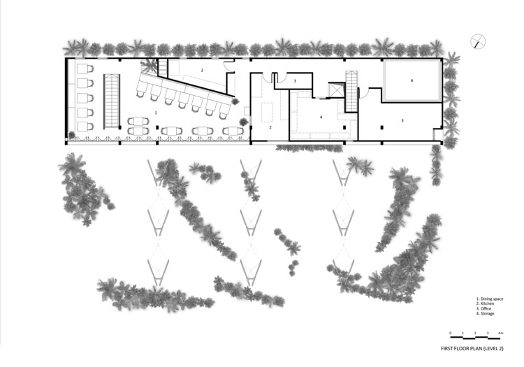 “筷子”立面，越南一风堂拉面店 / Takashi Niwa Architects - 27 的图像 27