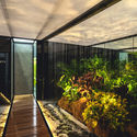 Pabellon Respira / Bassico Arquitectos - Arte Y Arquitectura, Jardín, Fachada, Barandas, Bosque
