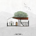 elevation 2 - Hiding House Ng&ocirc;i nh&agrave; &ldquo;ẩn n&aacute;u&rdquo; giữa chốn đ&ocirc; thị phồn hoa, l&agrave; t&acirc;m huyết của gia chủ v&agrave; KTS sau 6 năm x&acirc;y dựng