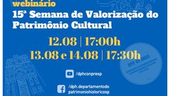 15ª Semana de Valorização do Patrimônio