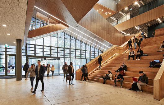 Edifício de Aprendizagem e Ensino da Universidade de Monash / John Wardle Architects  - Fotografia de Interiores, Escada