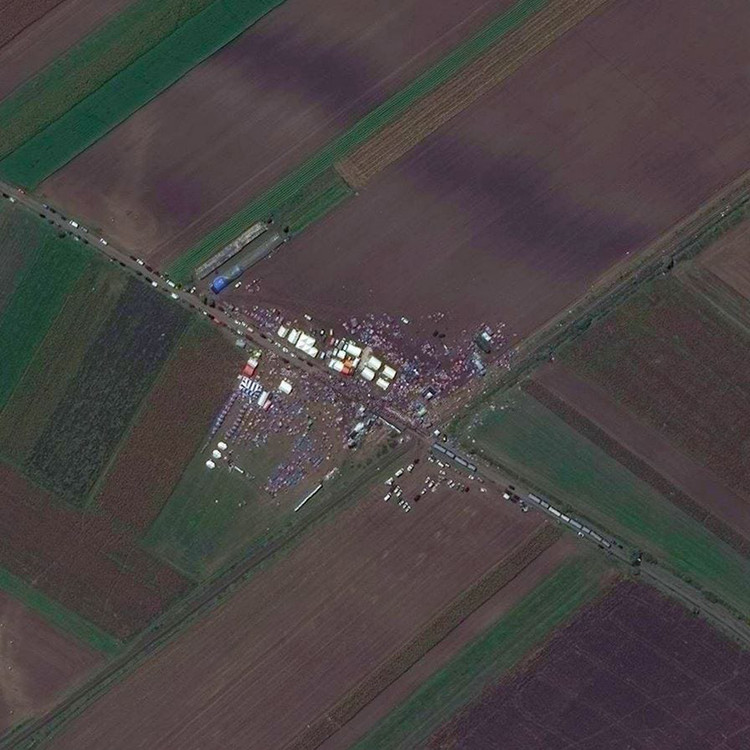Humans Living Together: Demonstrations, Festivities and Conflicts Seen From Above - Image 3 of 14