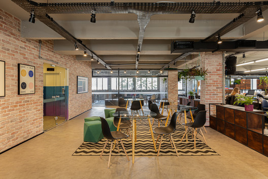 Escritório Docket  / Livia Dalmaso Arquitetura - Fotografia de Interiores, Cadeira, Viga