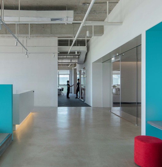 咻享智能总部办公 / XYZ设计工作室 - 室内图, 玻璃